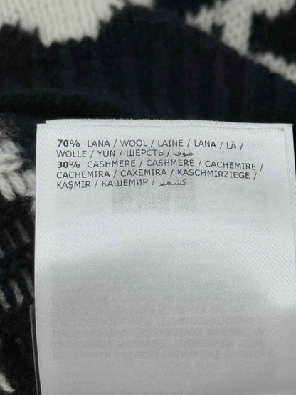 Pre - loved MONCLER GRENOBLE Black & White Size Small Jumper at Reems Closet