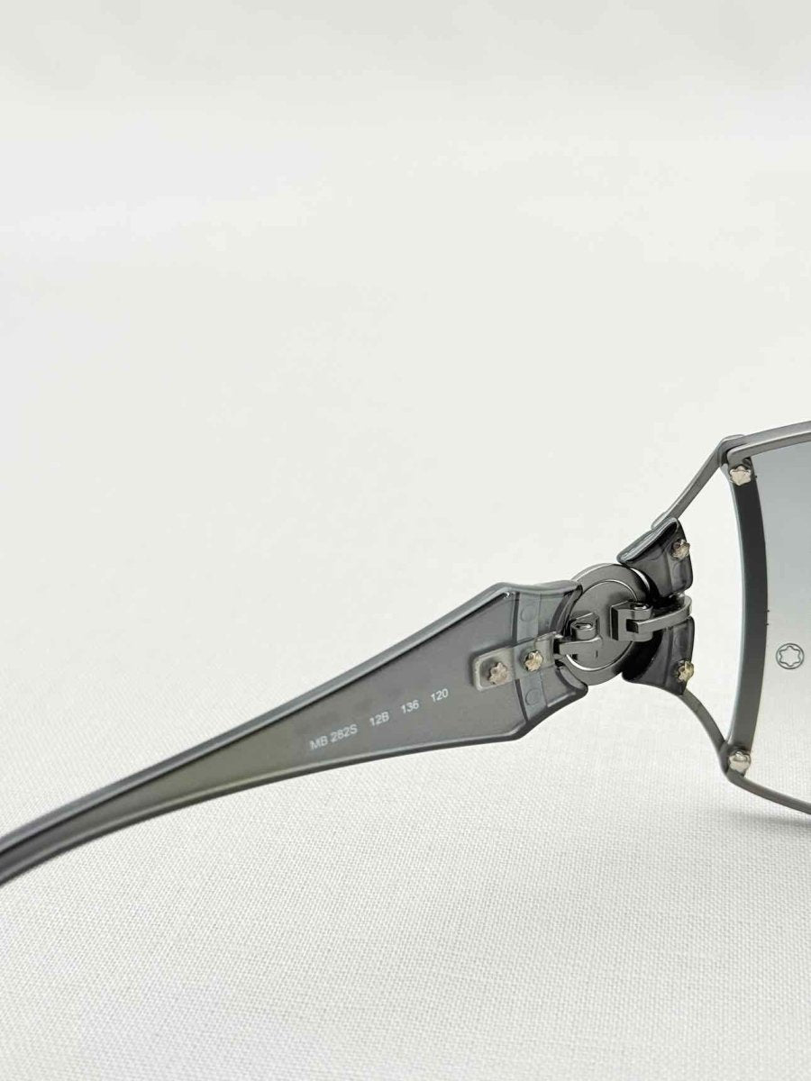 Pre - loved MONT BLANC Silver Tone Sunglasses at Reems Closet