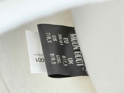 Pre - loved MOON BOOT Snow boots Black Size EU 40.5 Knee High Boots at Reems Closet