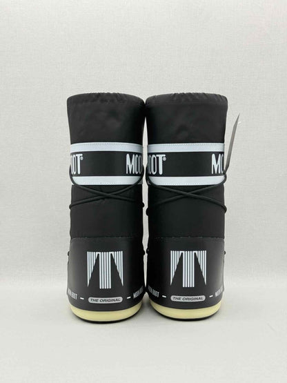 Pre - loved MOON BOOT Snow boots Black Size EU 40.5 Knee High Boots at Reems Closet