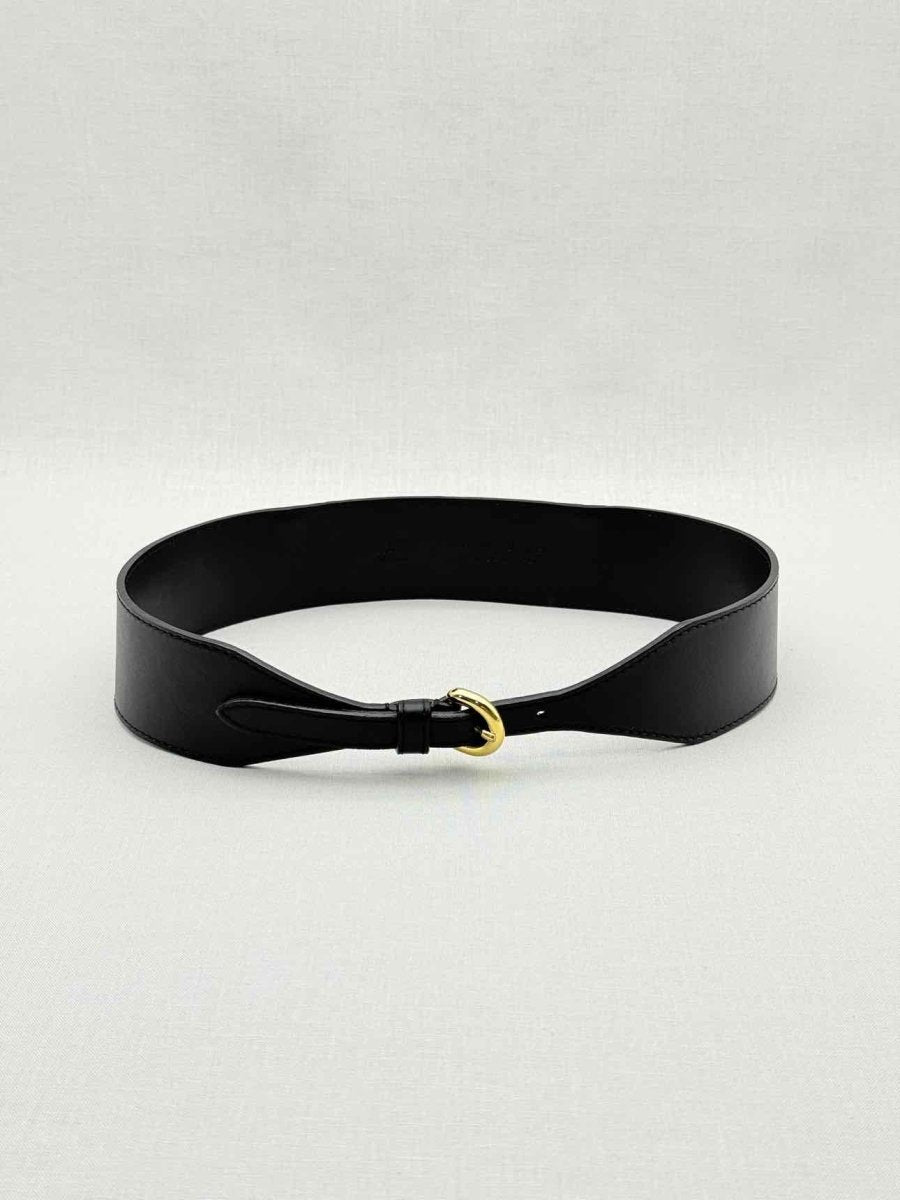 Pre - loved MOSCHINO Black Belt at Reems Closet