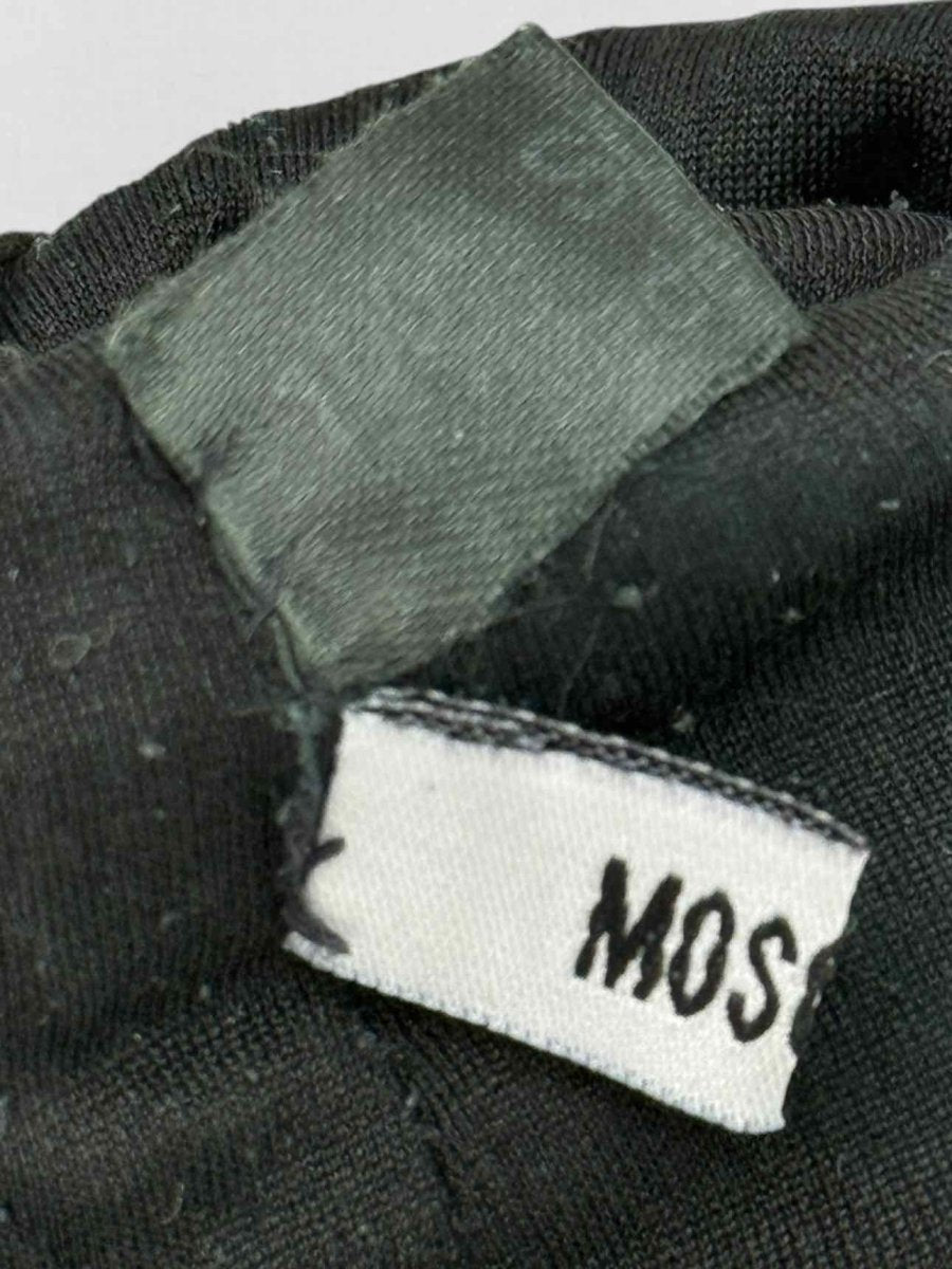 Pre - loved MOSCHINO Black Gloves at Reems Closet