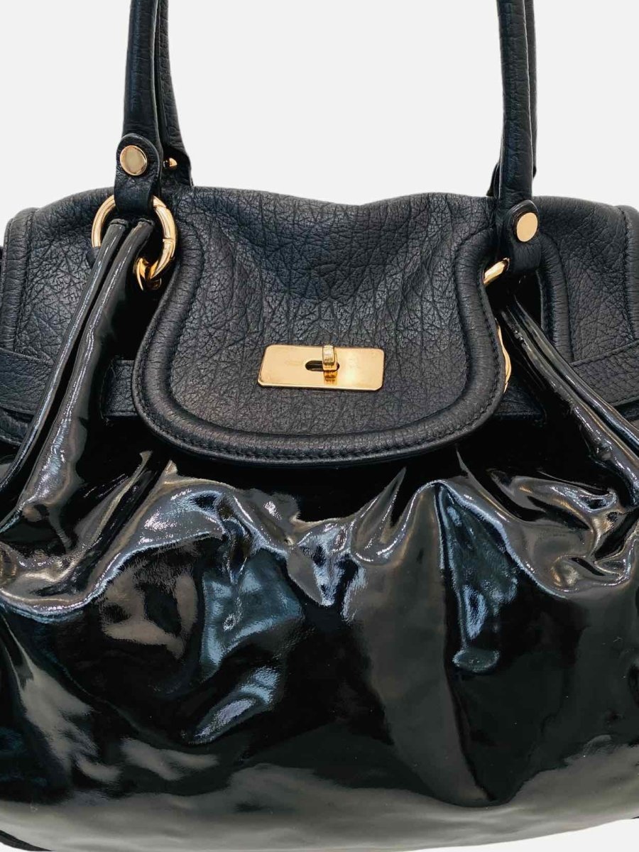 Pre-loved MOSCHINO Black Handbag from Reems Closet