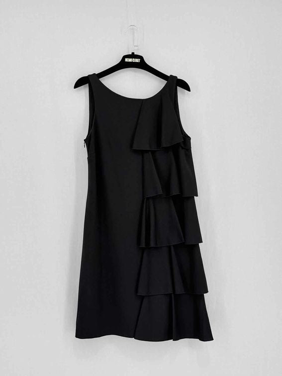 Pre-loved MOSCHINO Black Size US 8 Short Dress at Reems Closet