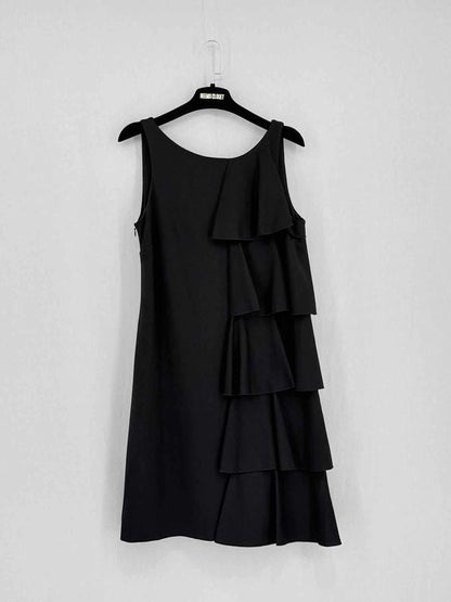 Pre-loved MOSCHINO Black Size US 8 Short Dress at Reems Closet