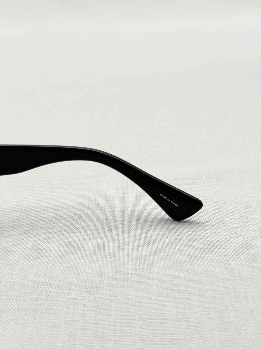 Pre - loved MOSCHINO Gold Sunglasses at Reems Closet