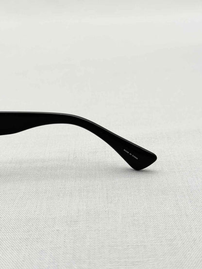 Pre - loved MOSCHINO Gold Sunglasses at Reems Closet