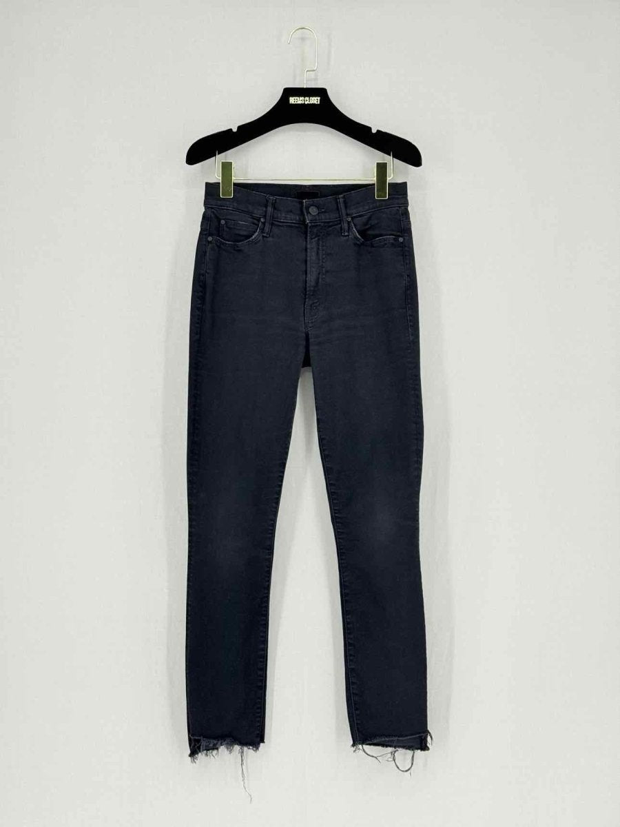 Pre - loved MOTHER Skinny Black Size 25 Jeans at Reems Closet
