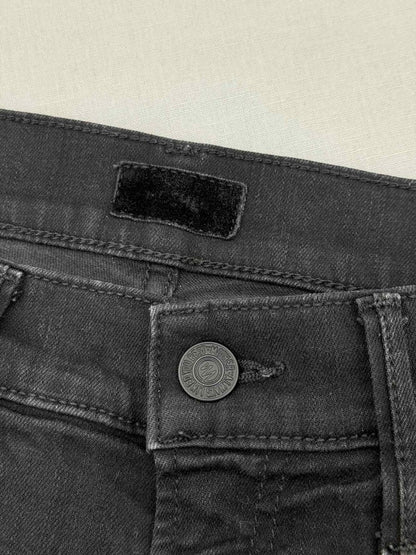 Pre - loved MOTHER Skinny Black Size 25 Jeans at Reems Closet