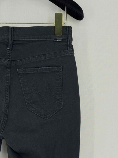 Pre - loved MOTHER Skinny Black Size 25 Jeans at Reems Closet