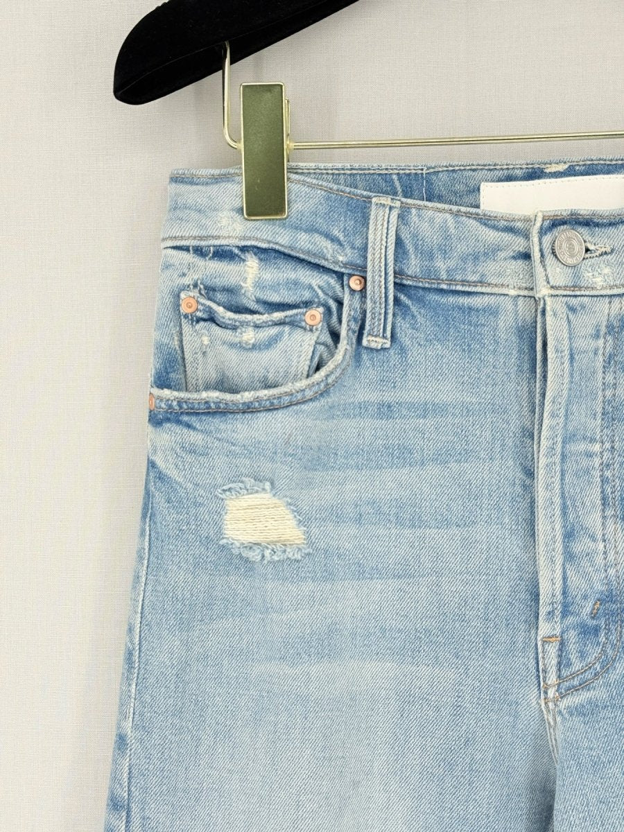 Pre - loved MOTHER The tomcat Faded Blue Size 26 Jeans at Reems Closet