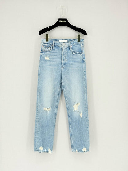 Pre - loved MOTHER The tomcat Faded Blue Size 26 Jeans at Reems Closet