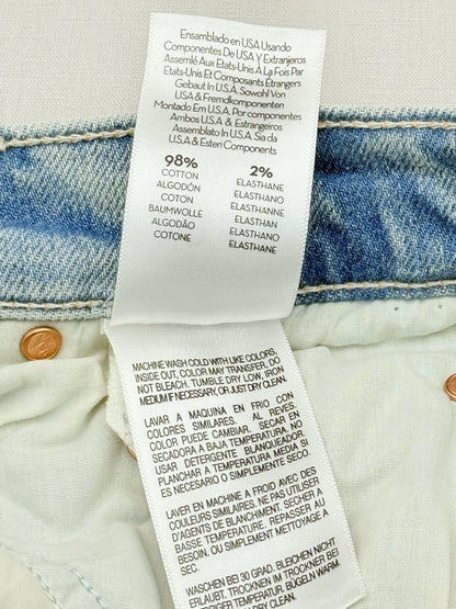 Pre - loved MOTHER The tomcat Faded Blue Size 26 Jeans at Reems Closet