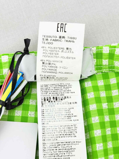 Pre - loved MSGM Green Check Size 28 Pants at Reems Closet