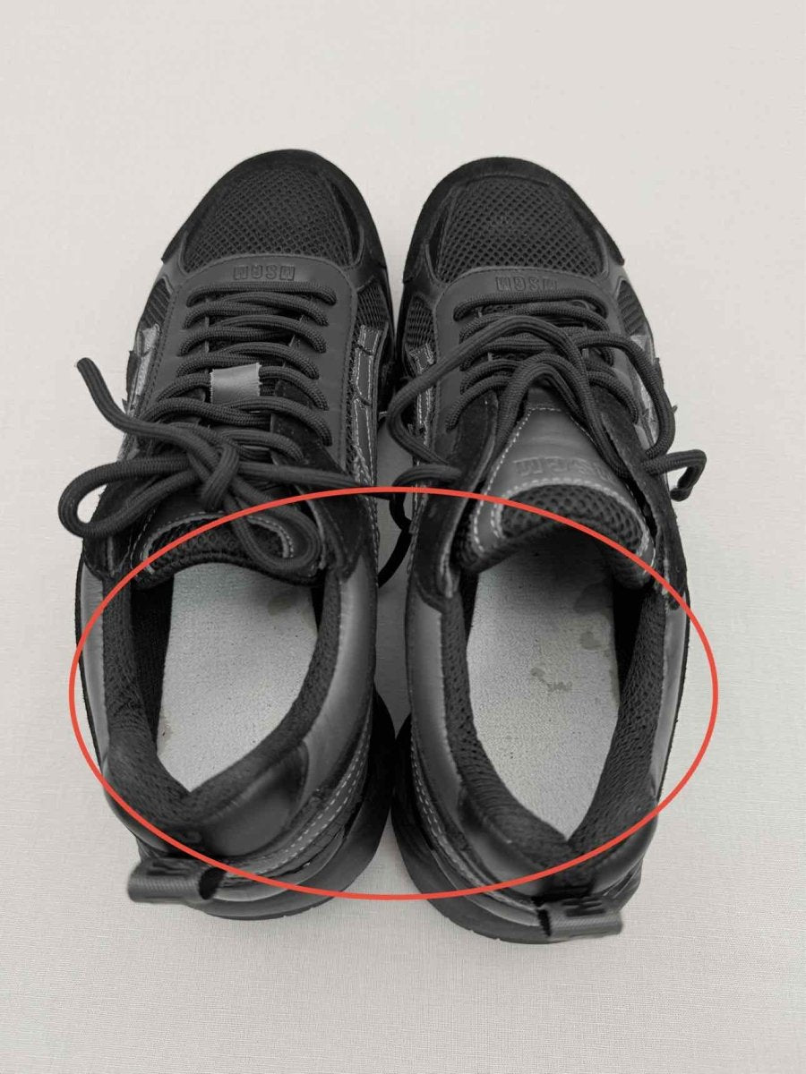 Pre-loved MSGM Vulcano Black Size EU 41 Sneakers at Reems Closet
