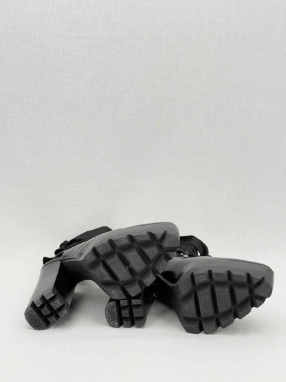 Pre - loved MULBERRY Black Size EU 39 Platform Sandals at Reems Closet