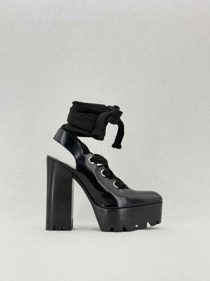 Pre - loved MULBERRY Black Size EU 39 Platform Sandals at Reems Closet