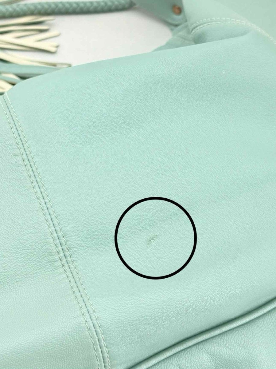 Pre - loved MULBERRY Bleu Brighton Versco Evercolor Shoulder Bag at Reems Closet