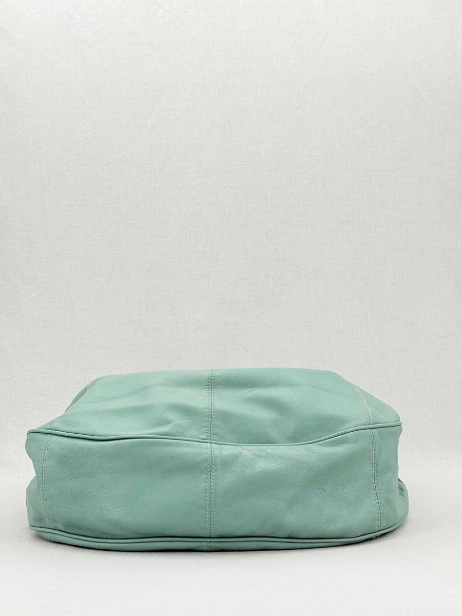 Pre - loved MULBERRY Bleu Brighton Versco Evercolor Shoulder Bag at Reems Closet