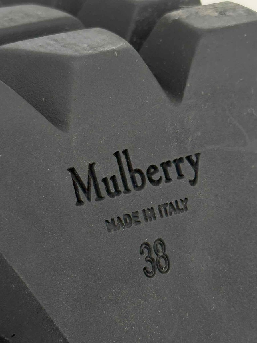 Pre - loved MULBERRY Burgundy Size EU 38 Platform at Reems Closet