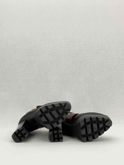 Pre - loved MULBERRY Burgundy Size EU 38 Platform at Reems Closet