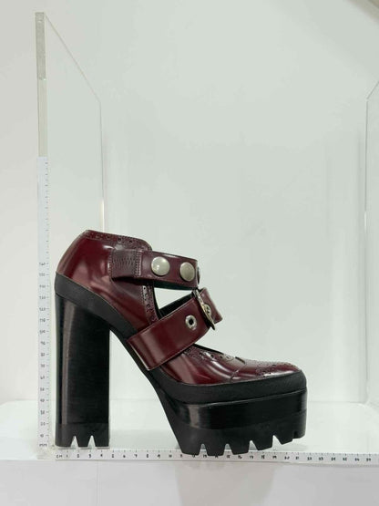 Pre - loved MULBERRY Burgundy Size EU 38 Platform at Reems Closet