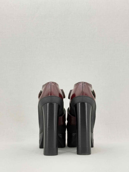 Pre - loved MULBERRY Burgundy Size EU 38 Platform at Reems Closet