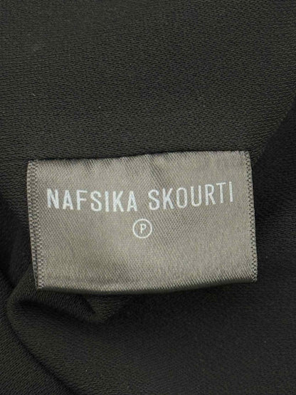 Pre-loved NAFSIKA SKOURTI Black Size US 4 Knee Length Skirt at Reems Closet