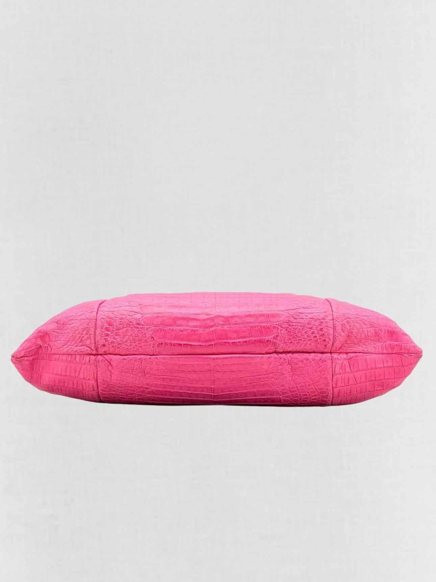 Pre - loved NANCY GONZALEZ Pink Shoulder Bag at Reems Closet