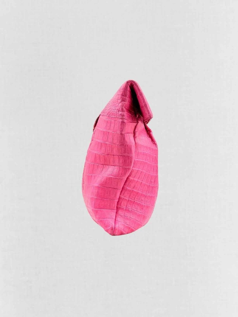 Pre - loved NANCY GONZALEZ Pink Shoulder Bag at Reems Closet