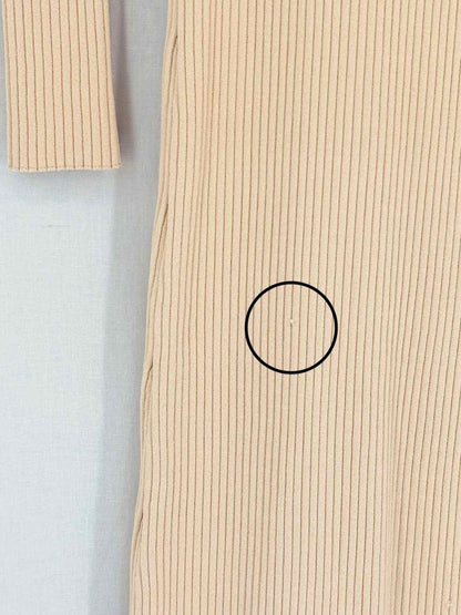 Pre-loved NANUSHKA Bennie Beige Size Small Midi Dress at Reems Closet