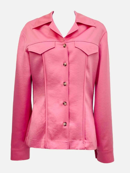 Pre - loved NANUSHKA Pink Pocket Detail Shirt at Reems Closet