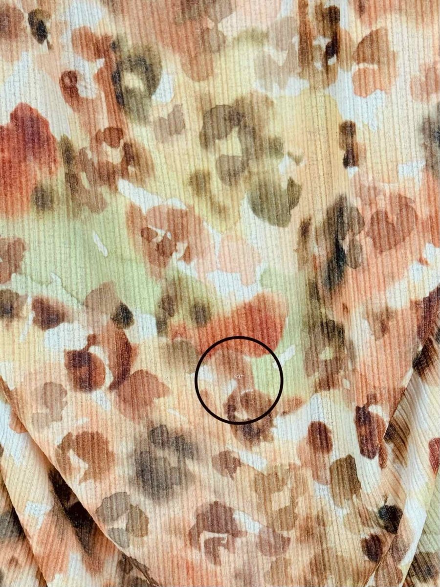 Pre-loved NANUSHKA Rilo Brown Multicolor Size Small Midi Dress at Reems Closet
