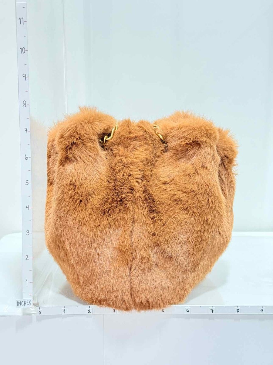 Pre - loved NANUSHKA The Gather Brown Bucket Bag at Reems Closet