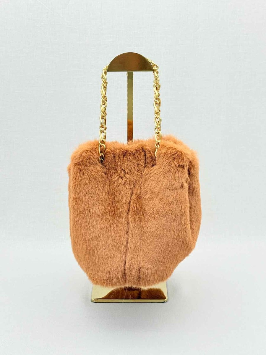 Pre - loved NANUSHKA The Gather Brown Bucket Bag at Reems Closet