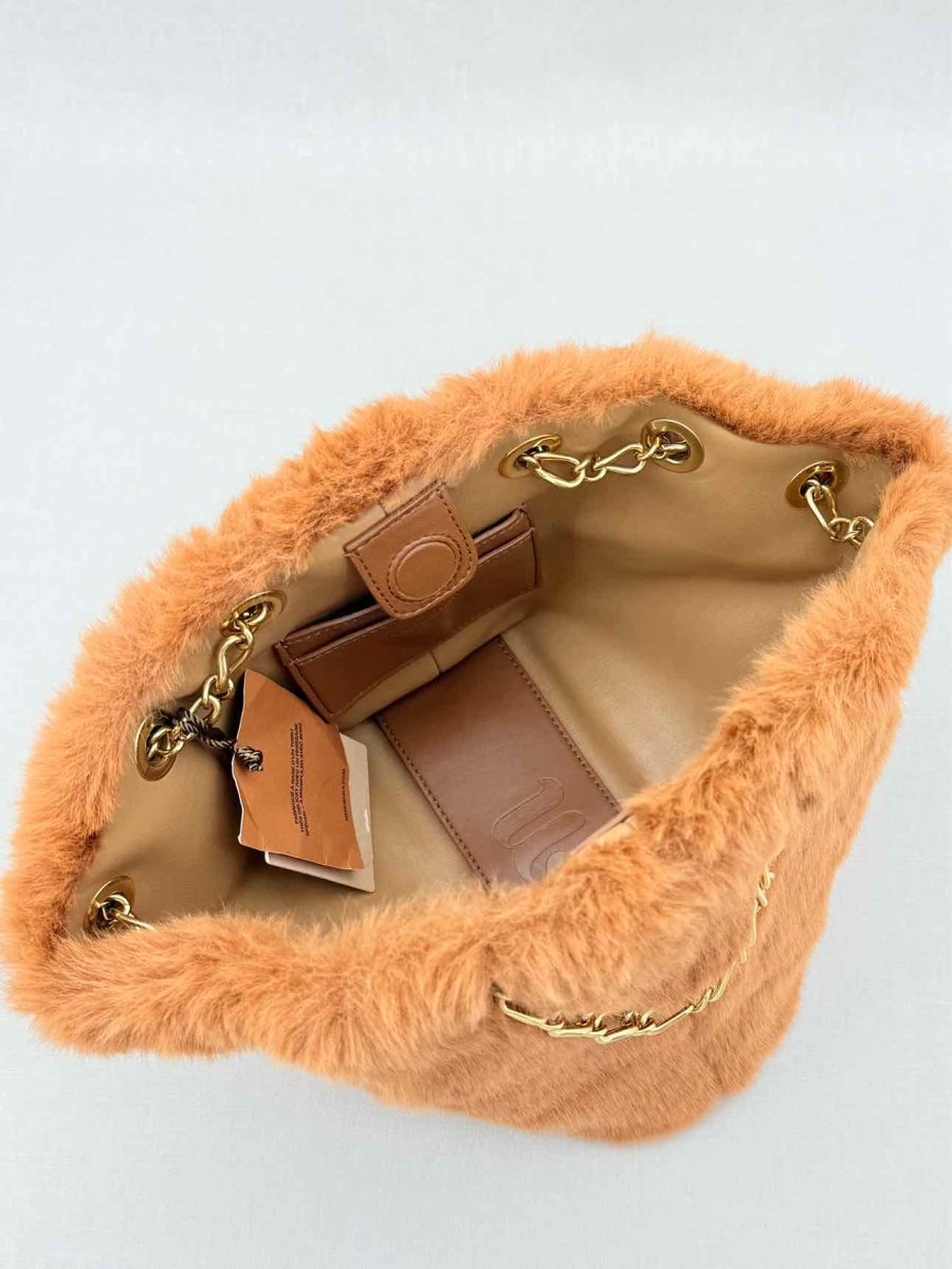 Pre - loved NANUSHKA The Gather Brown Bucket Bag at Reems Closet