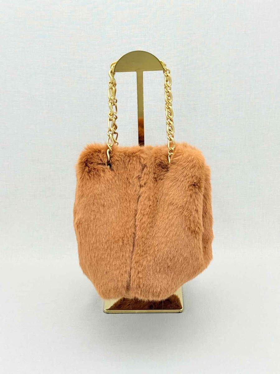 Pre - loved NANUSHKA The Gather Brown Bucket Bag at Reems Closet