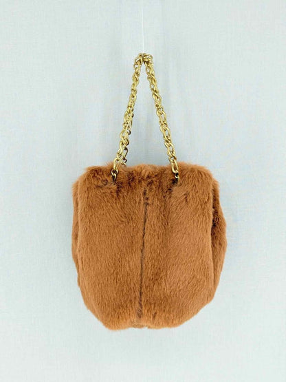 Pre - loved NANUSHKA The Gather Brown Bucket Bag at Reems Closet
