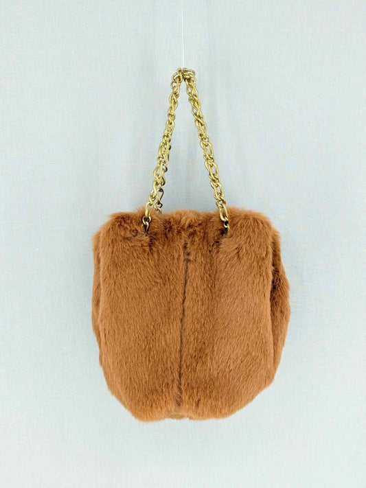 Pre - loved NANUSHKA The Gather Brown Bucket Bag at Reems Closet