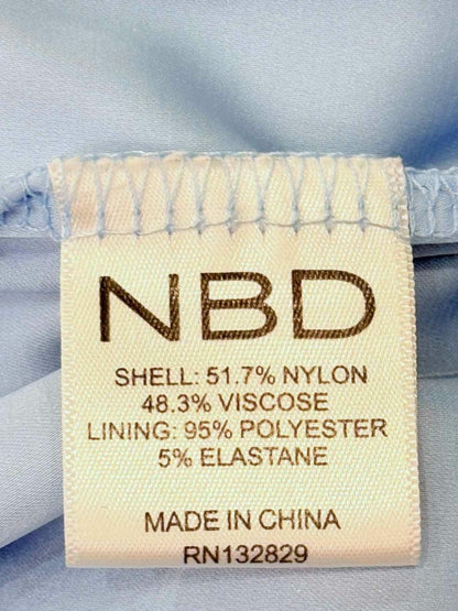 Pre - loved NBD Lace Blue Size Small Short Dress at Reems Closet