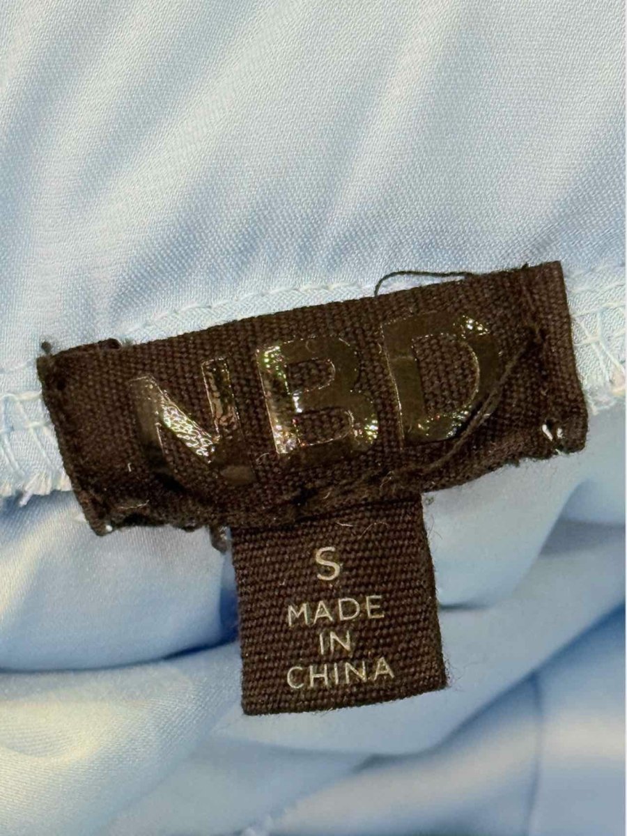 Pre - loved NBD Lace Blue Size Small Short Dress at Reems Closet