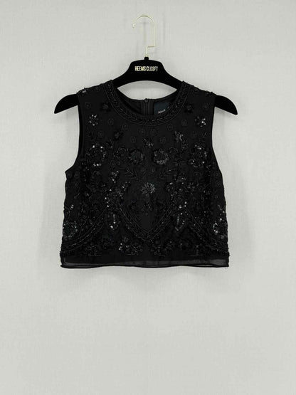 Pre - loved NEEDLE & THREAD Black Size US 0 Outfit Set at Reems Closet