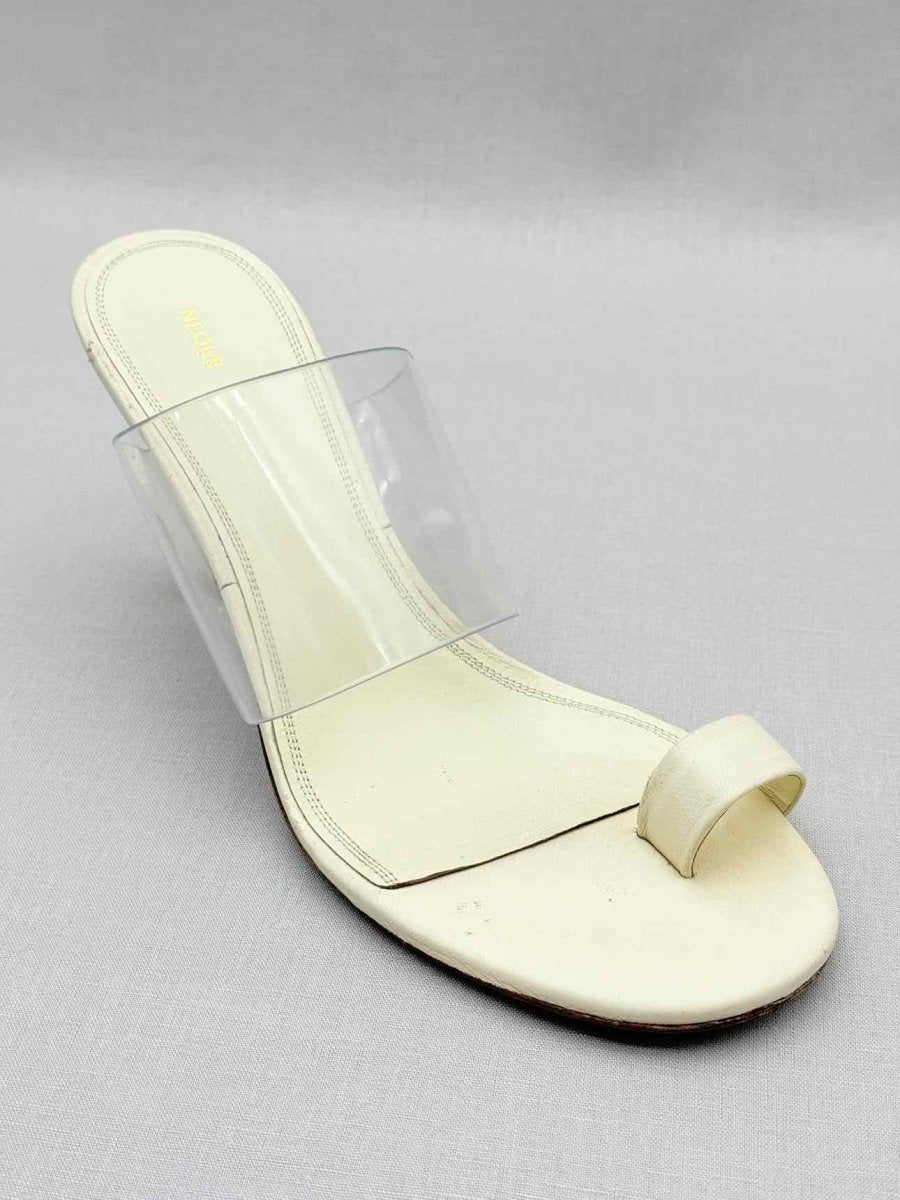 Pre-loved NEOUS Cream Size EU 40 Mules at Reems Closet