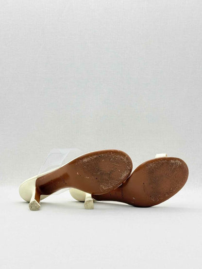 Pre-loved NEOUS Cream Size EU 40 Mules at Reems Closet