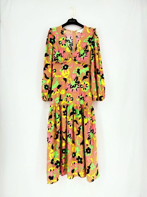 Pre - loved NEVER FULLY DRESSED Size US 2 Midi Dress at Reems Closet