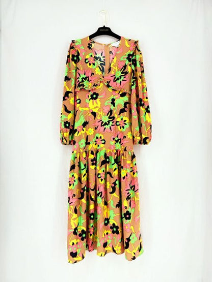 Pre - loved NEVER FULLY DRESSED Size US 2 Midi Dress at Reems Closet