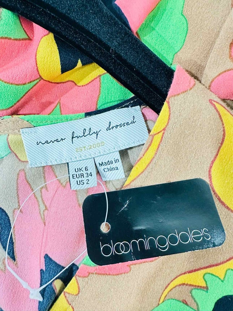 Pre - loved NEVER FULLY DRESSED Size US 2 Midi Dress at Reems Closet