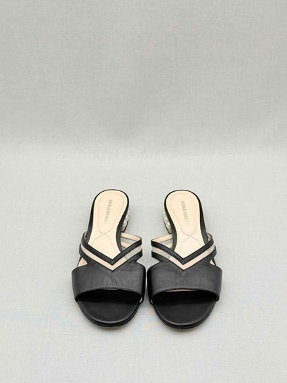 Pre - loved NICHOLAS KIRKWOOD Black Size EU 36 Slides at Reems Closet