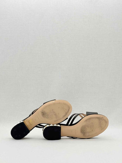 Pre - loved NICHOLAS KIRKWOOD Black Size EU 36 Slides at Reems Closet