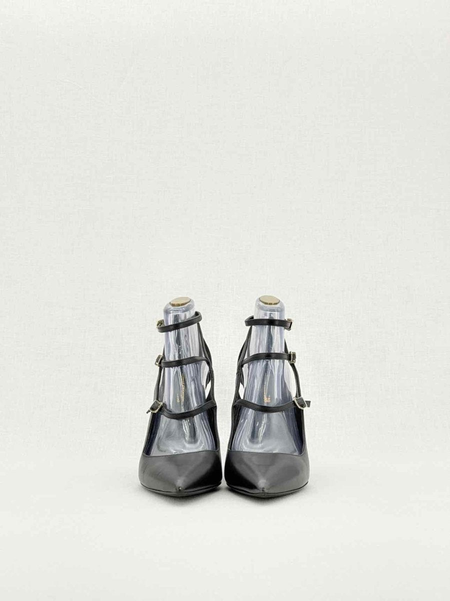 Pre - loved NICHOLAS KIRKWOOD Black Size EU 39 Heeled Sandals at Reems Closet